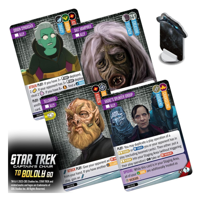 Star Trek: Captain's Chair Card Game To Boldly Go *English Version* 3