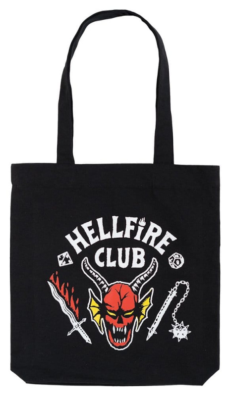 Stranger Things Tote Bag Hellfire Club