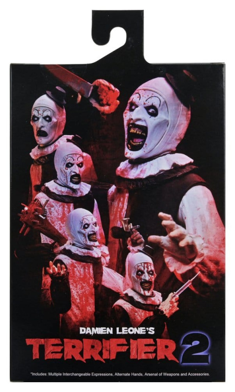 Terrifier 2 Ultimate Action Figure Art the Clown (Blood Splattered) 18 cm 1