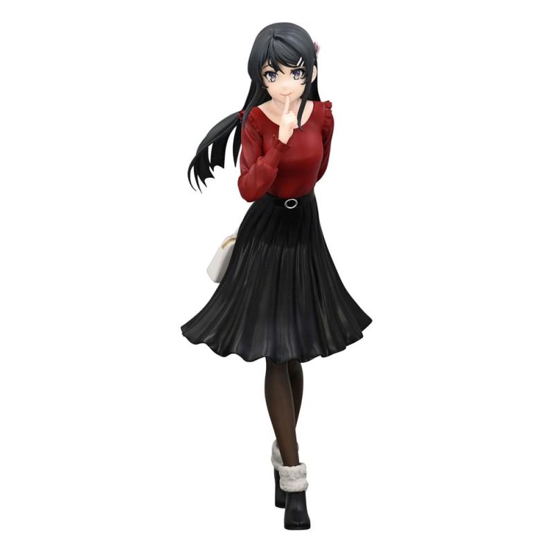 Rascal Does Not Dream of Bunny Girl Senpai Trio-Try-iT PVC Statue Mai Sakurajima Winter Outfit Ver.