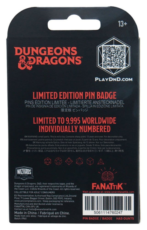 Dungeons & Dragons Pin Badge Beholder Limited Edition 3