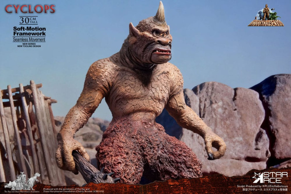 Ray Harryhausen Soft-Motion Series Statue Cyclops 30 cm 6
