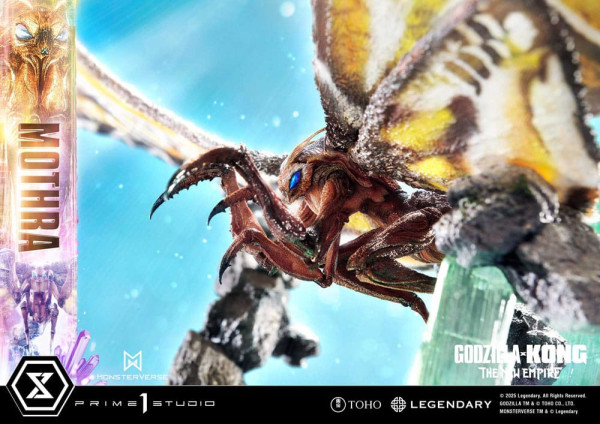 Godzilla x Kong: The New Empire Ultimate Diorama Masterline Series Statue Mothra 113 cm 11