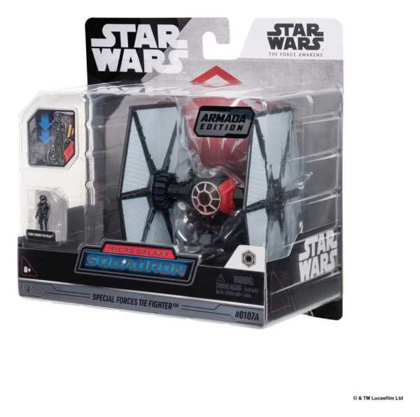 Star Wars Medium Vehicle & Figure set Special Forces TIE Fighter & First Order TIE Pilot (Armada Edi 5