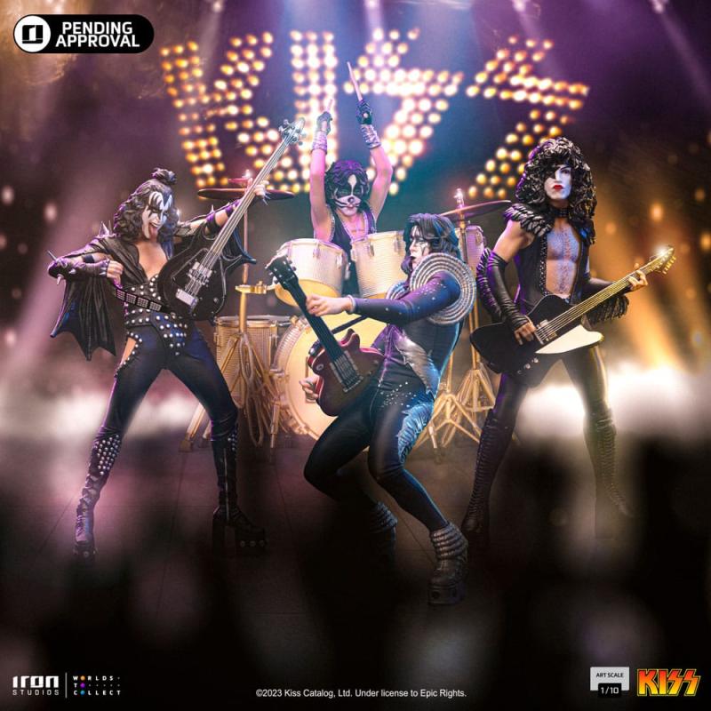 Kiss: Gene Simons Limited Edtition 1/10 Art Scale Statue - Iron Studios