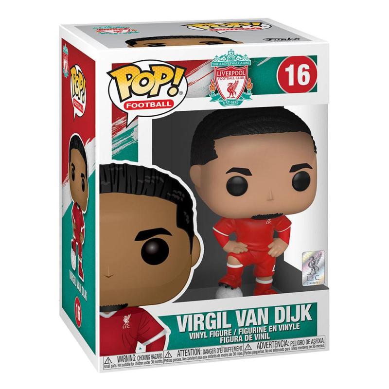 Liverpool F.C. POP! Football Vinyl Figure Virgil van Dijk 9 cm 1