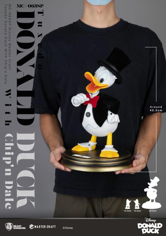 Disney 100th: Tuxedo Donald Duck (Chip'n und Dale) 40 cm Master Craft Statue - BKT