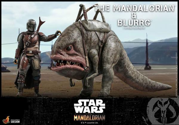 Star Wars The Mandalorian Action Figure 2-Pack 1/6 The Mandalorian & Blurrg 37 cm