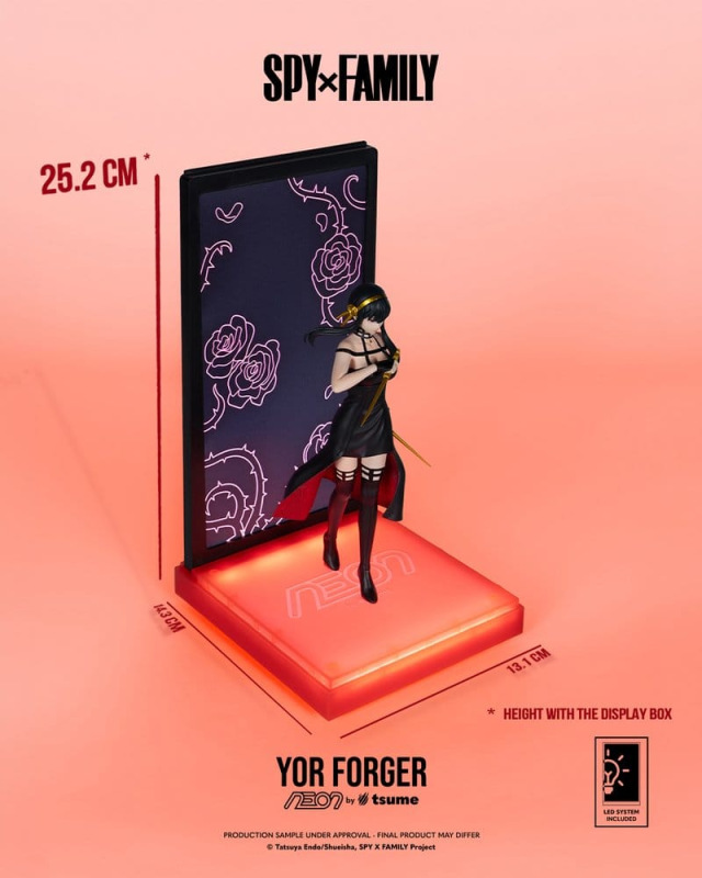 Spy x Family Neon Figure 1/9 Yor Forger 20 cm 9