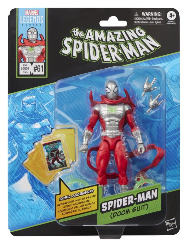 The Amazing Spider-Man Marvel Legends Action Figure Spider-Man (Doom Suit) 15 cm 11