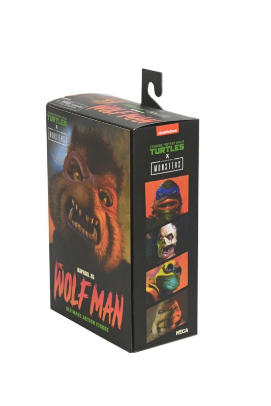Universal Monsters/Teenage Mutant Ninja Turtles Action Figure Raphael as the Wolfman 18 cm 1
