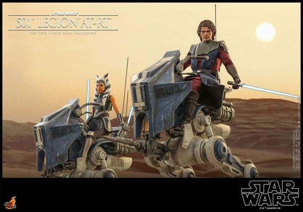 Star Wars The Clone Wars: 501st Legion AT-RT 1/6 Action Figure - Hot Toys