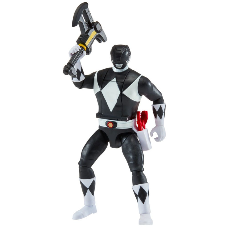 Mighty Morphin Power Rangers Action Figure Auto-Morphin Black Ranger 12 cm 4