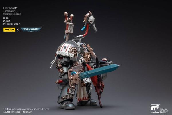 Warhammer 40k: Grey Knights Terminator Incanus Neodan 1/18 Action Figure - Joy Toy (CN)