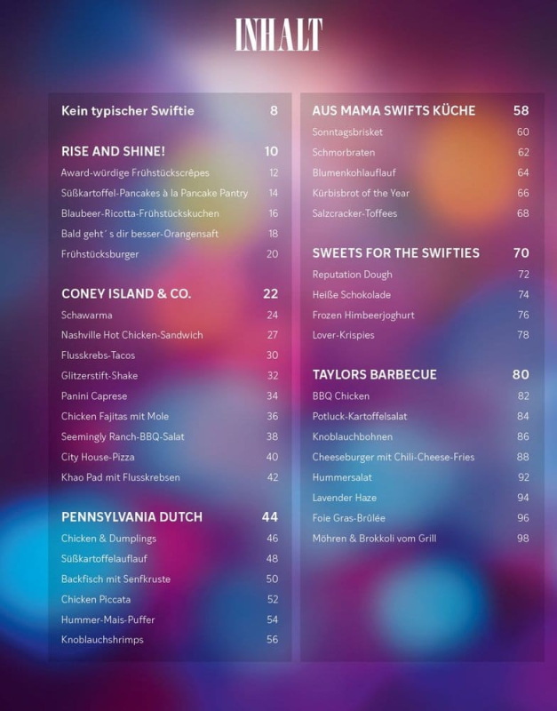 Taylor's Kitchen: The Ultimate Swiftie Cookbook *German Version* 1