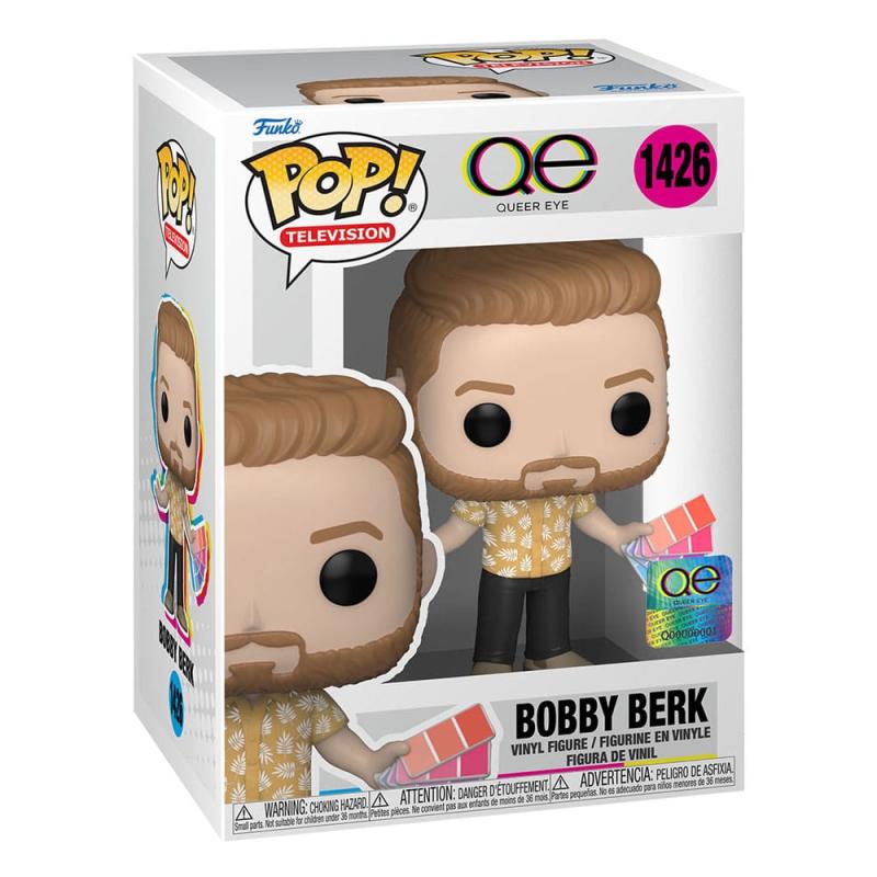 Queer Eye POP! TV Vinyl Figure Bobby Berk 9 cm