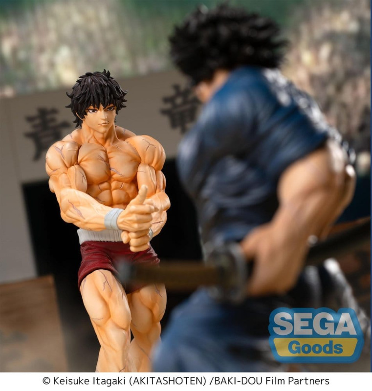 Baki-Dou Luminasta PVC Statue Baki Hanma 18 cm 4