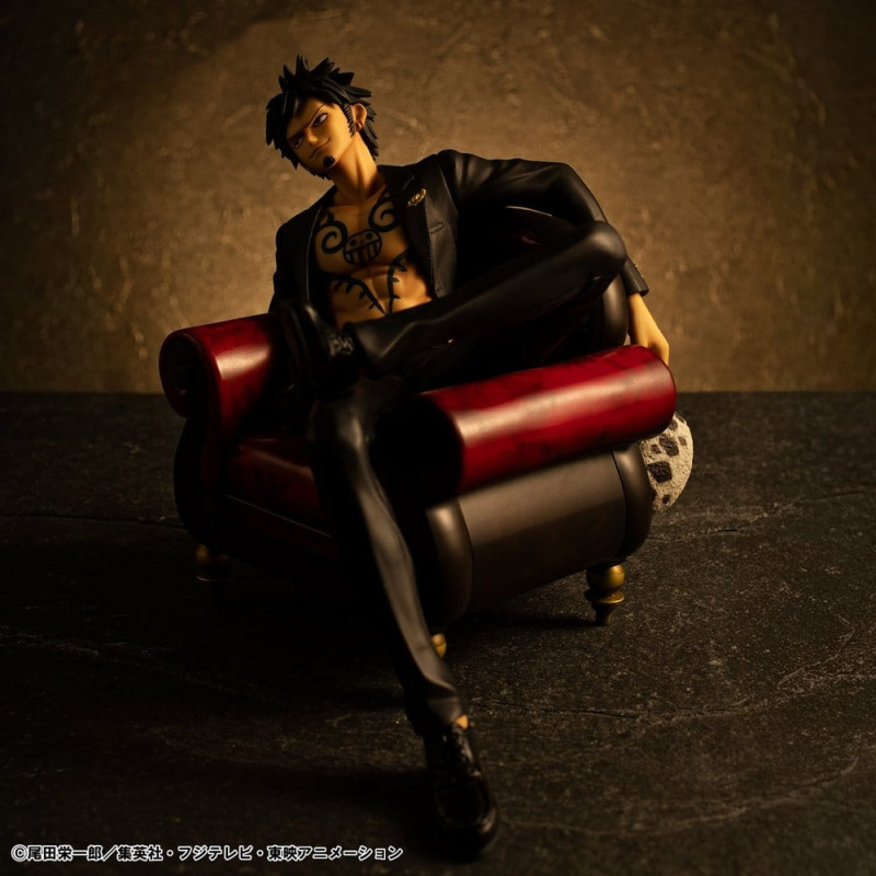 One Piece Portrait.Of.Pirates "S.O.C" PVC Figure Trafalgar Law Ver.R 2