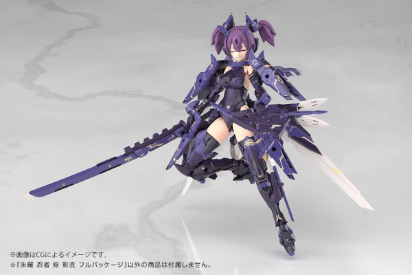 Megami Device Plastic Model Kit 1/1 Asra Ninja Kaname Shadow Edition Full Package 14 cm 5