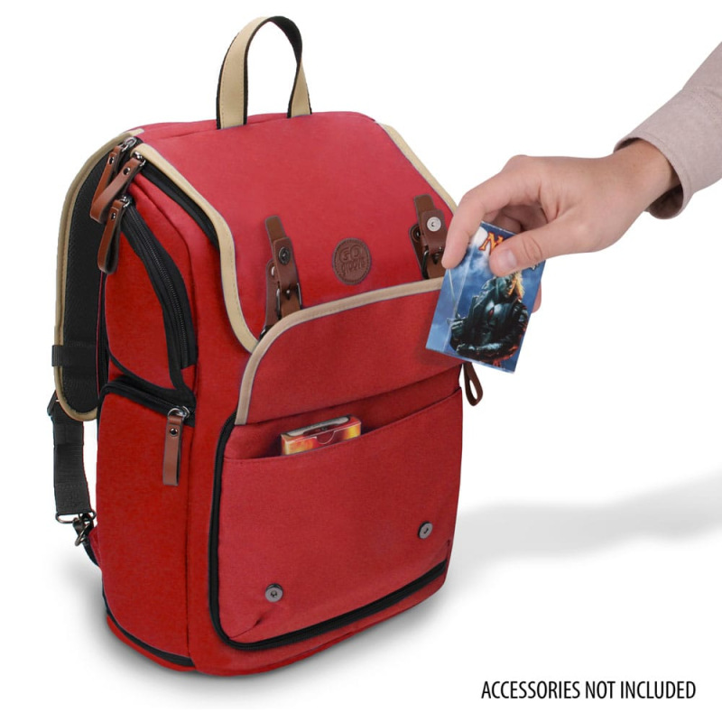 Enhance TCG Series Trading Card Backpack Designer Edition Red 1