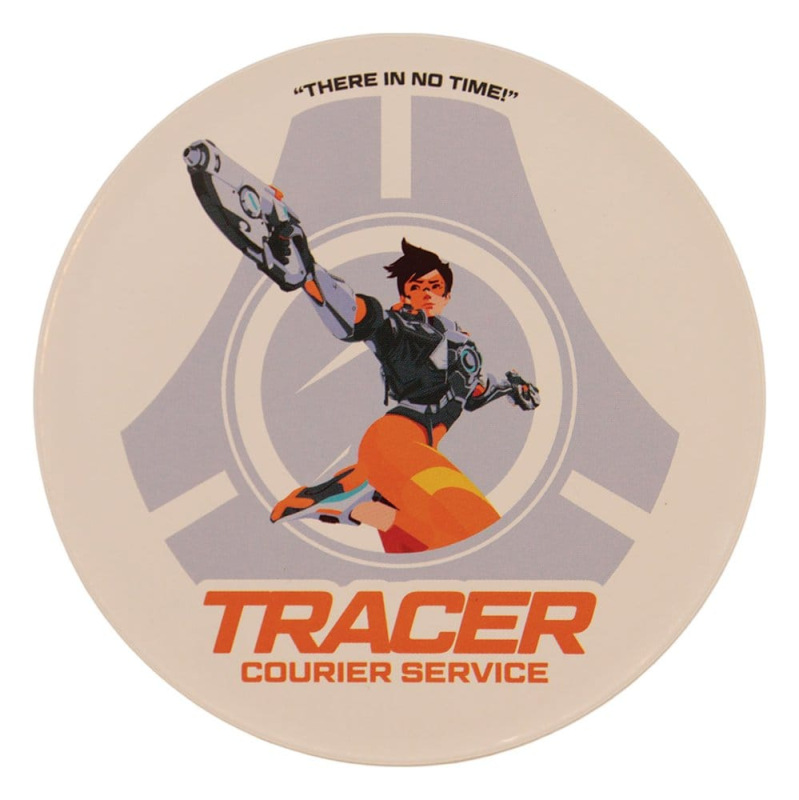 Overwatch Coaster 4-Pack Printed Metal 7