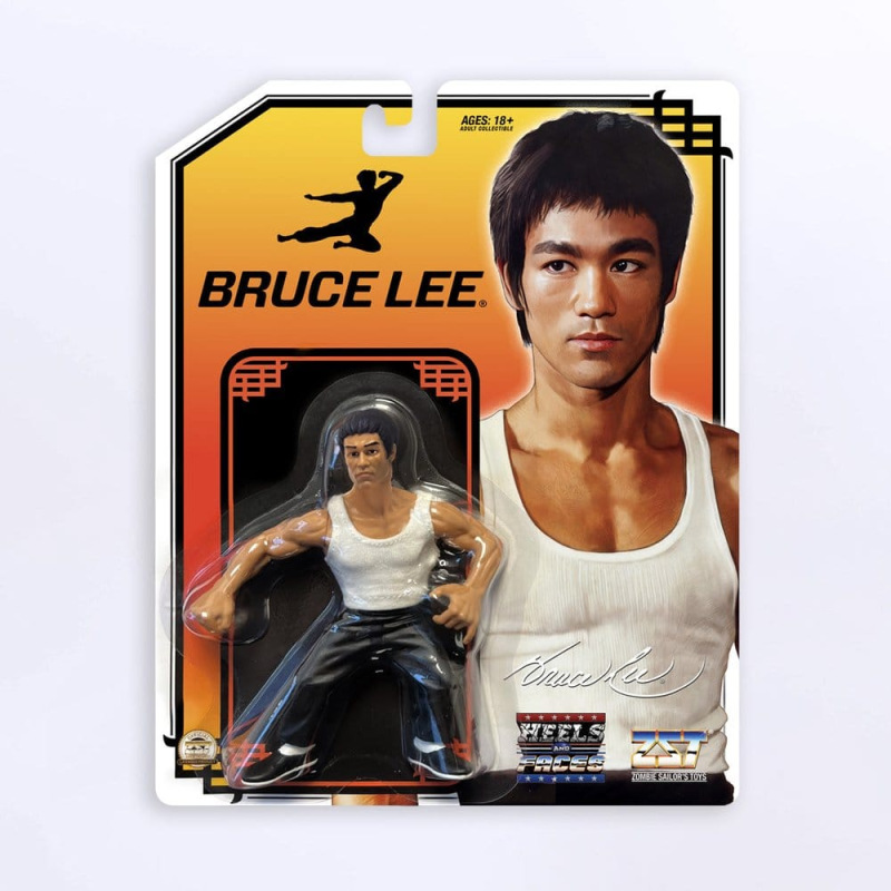 Bruce Lee Zombie Sailor's Toys Action Figure (Dragon) White Tank Top 11 cm 1