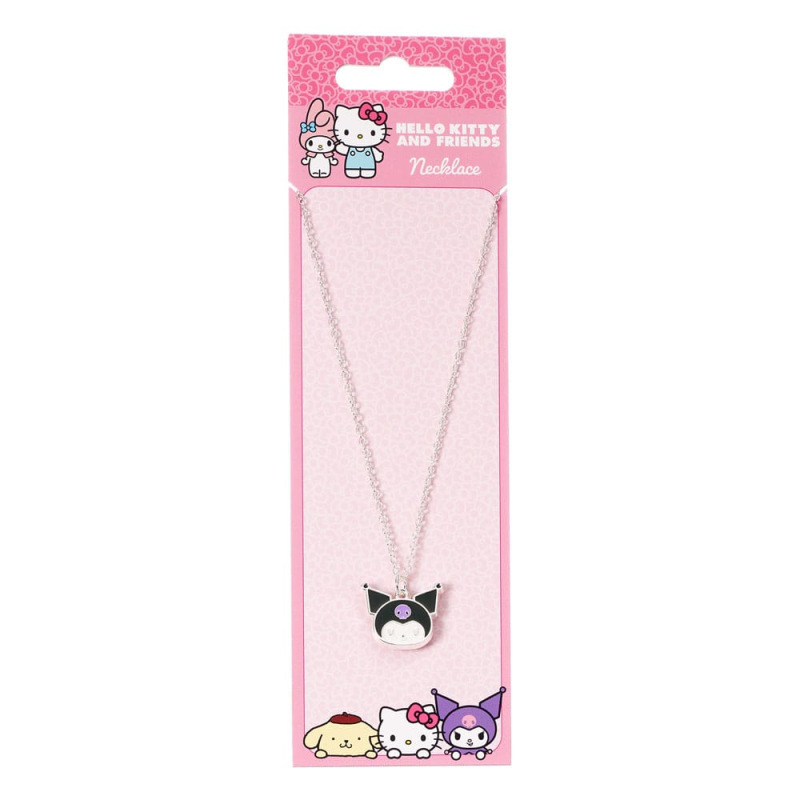 Hello Kitty Necklace with Kuromi Charm 2
