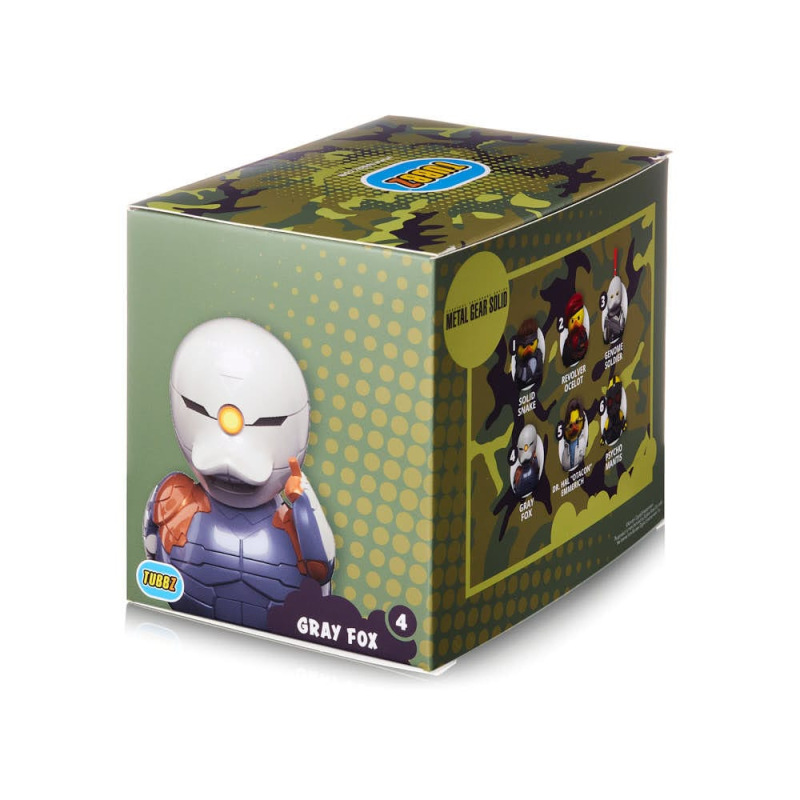 Metal Gear Tubbz PVC Figure Gray Boxed Edition 10 cm 1