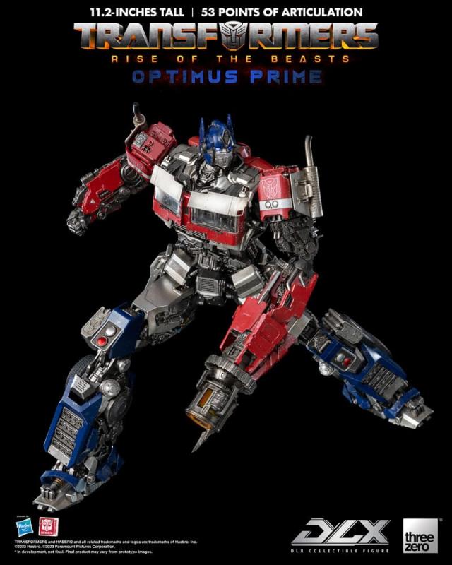 Transformers Rise of the Beasts: Optimus Prime 1/6 DLX Action Figure - ThreeZero