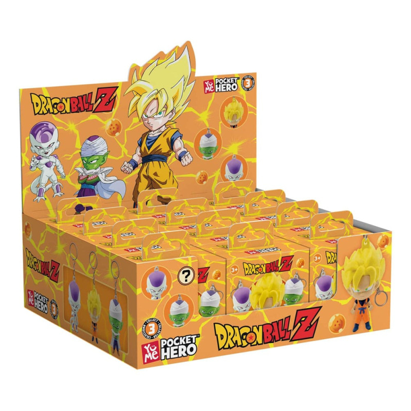 Dragon Ball Z Pocket Hero Keychain Series 1 Blind Box Display (12) 5