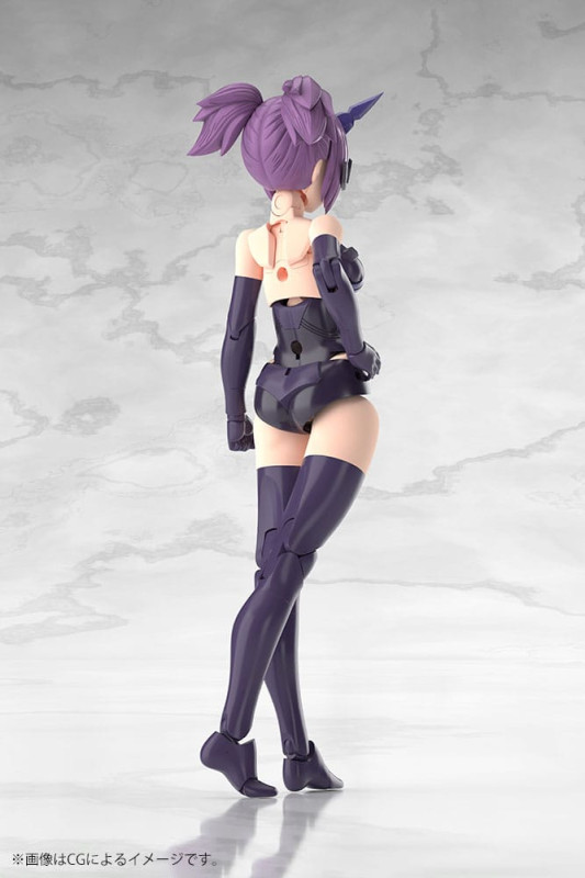 Megami Device Plastic Model Kit 1/1 Asra Ninja Kaname Shadow Edition Full Package 14 cm 13