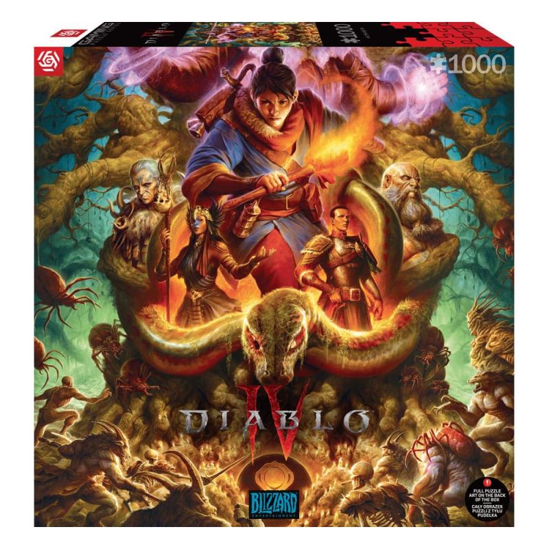 Diablo IV Gaming Puzzle Horadrim (1000 pieces)