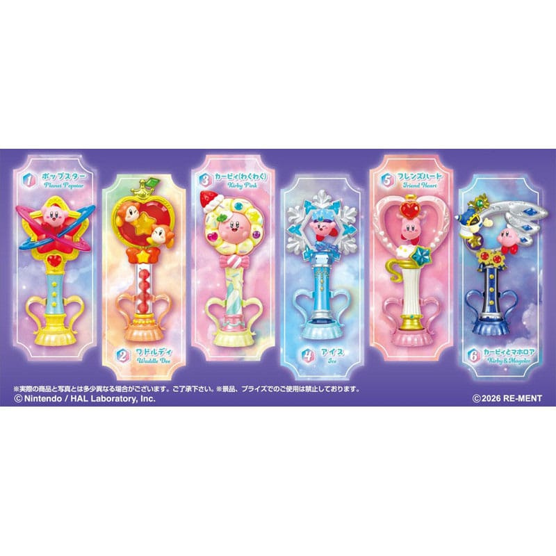 Kirby Mini Figures Twinkle Wand Display (6)