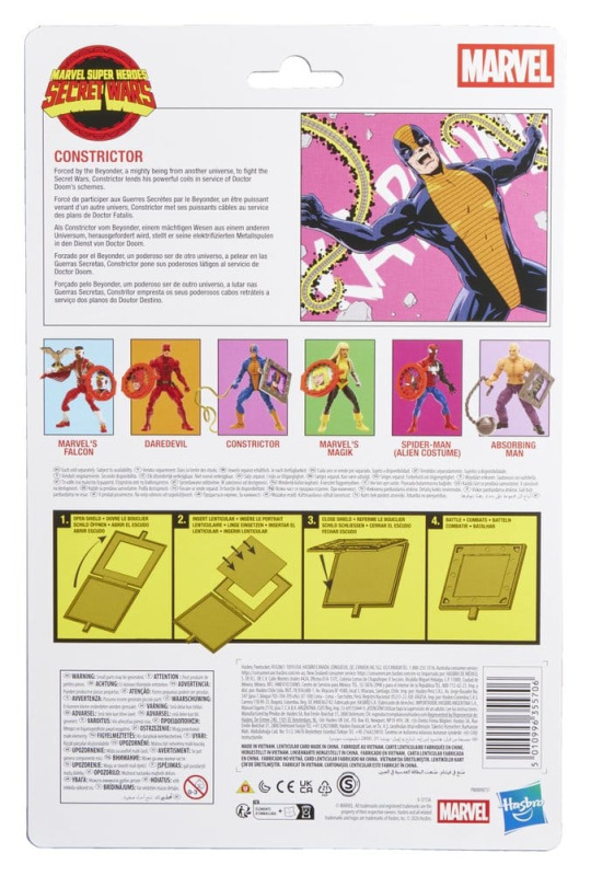 Secret Wars Marvel Legends Action Figure Constrictor 15 cm 10