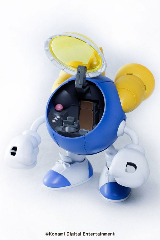 TwinBee Rainbow Bell Adventure Plastic Model Kit TwinBee Update Version 10 cm 2