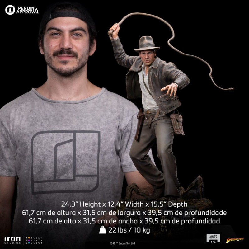 Indiana Jones Legacy Replica Statue 1/4 Indiana Jones 61 cm 13