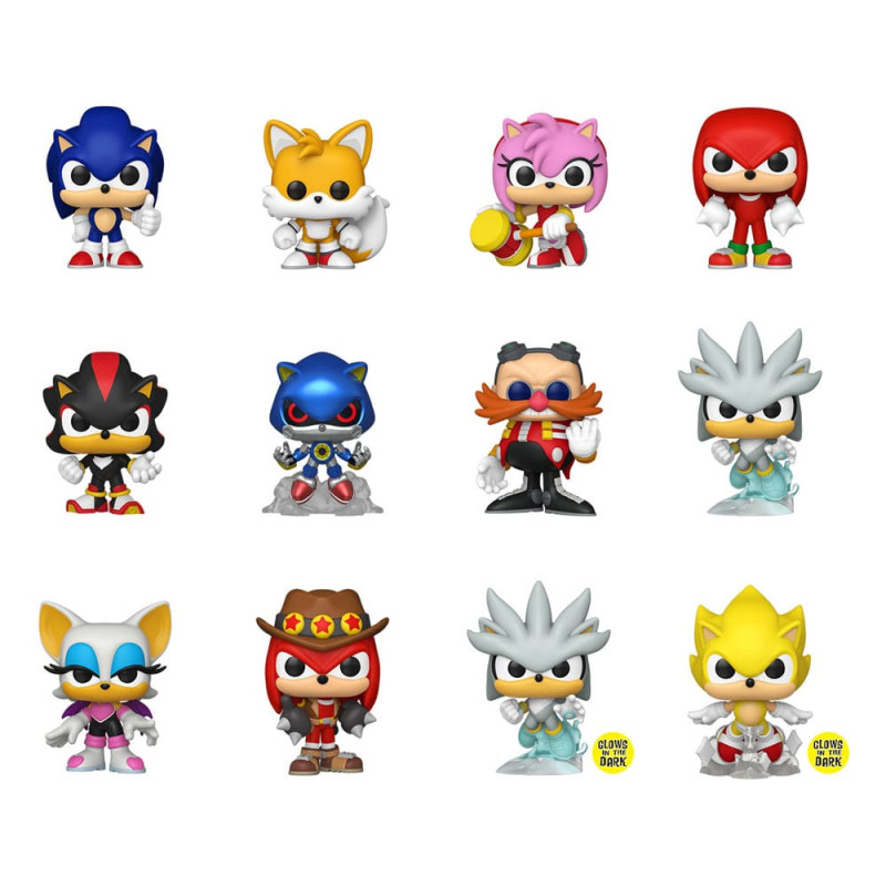 Sonic - The Hedgehog Mini Figures PDQ 5 cm Display (12) 2