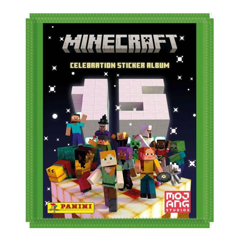 Minecraft Sticker Collection 15th Anniversary Celebration Display (36)