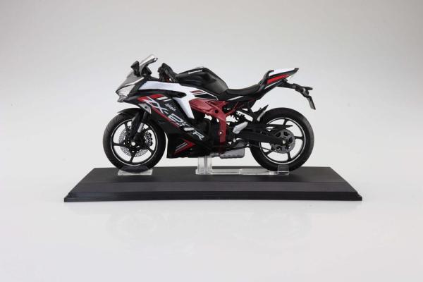 Diecast Bike Series Statue 1/12 Kawasaki Ninja ZX-25R Metallic Spark Black×Peal Flat Stardust White