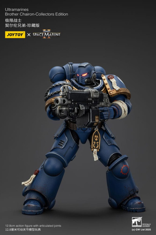 Warhammer 40,000: Space Marine 2 Action Figure Ultramarines Brother Chairon Collectors Edition 13 cm 3