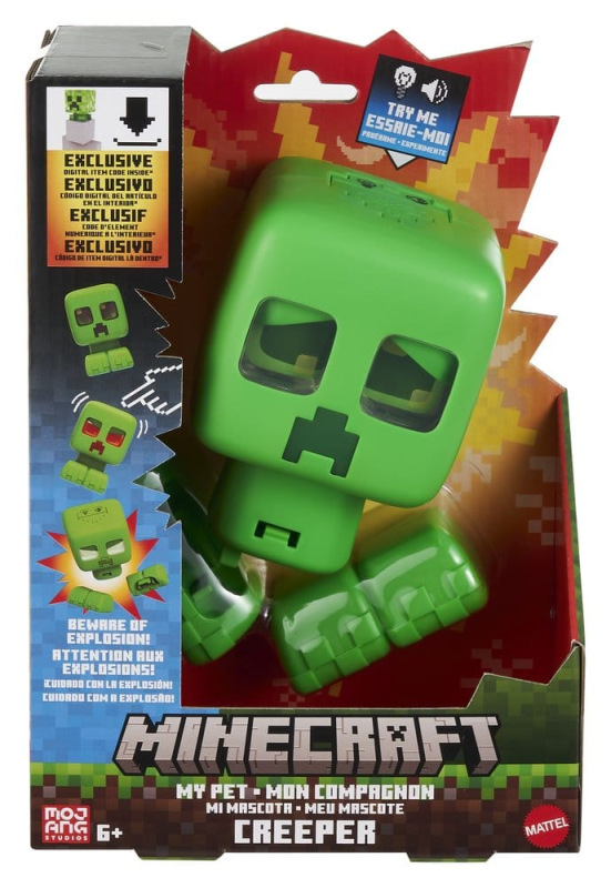 Minecraft Interactive Figure My Pet Creeper 14 cm 7