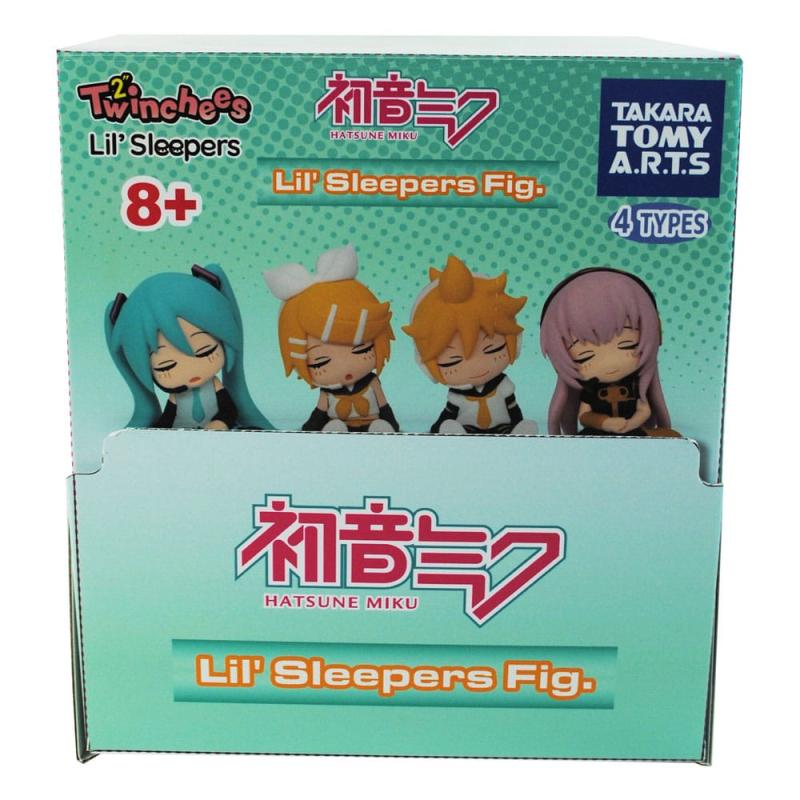 Hatsune Miku Twinchees Mini Figures Lil' Sleepers 5 cm Display (24)