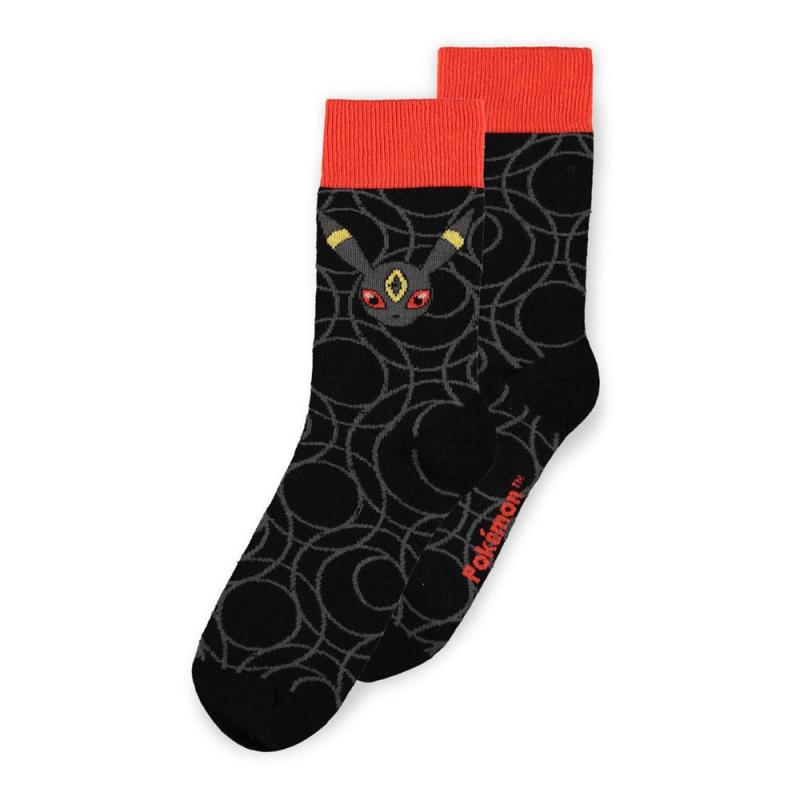 Pokémon Socks 3-Pack Eevee Evolution 2.0 35-38 1