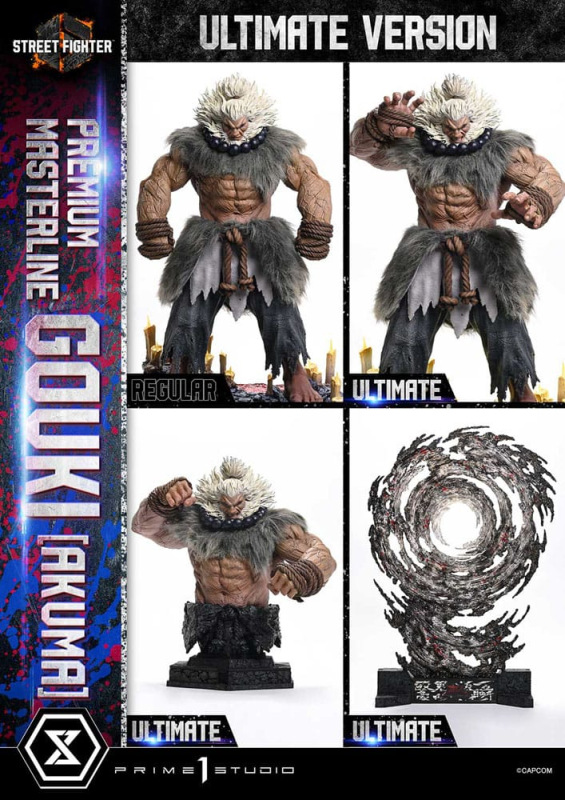 Street Fighter 6 Premium Masterline Series Statue 1/4 Akuma Ultimate Bonus Version 69 cm 5