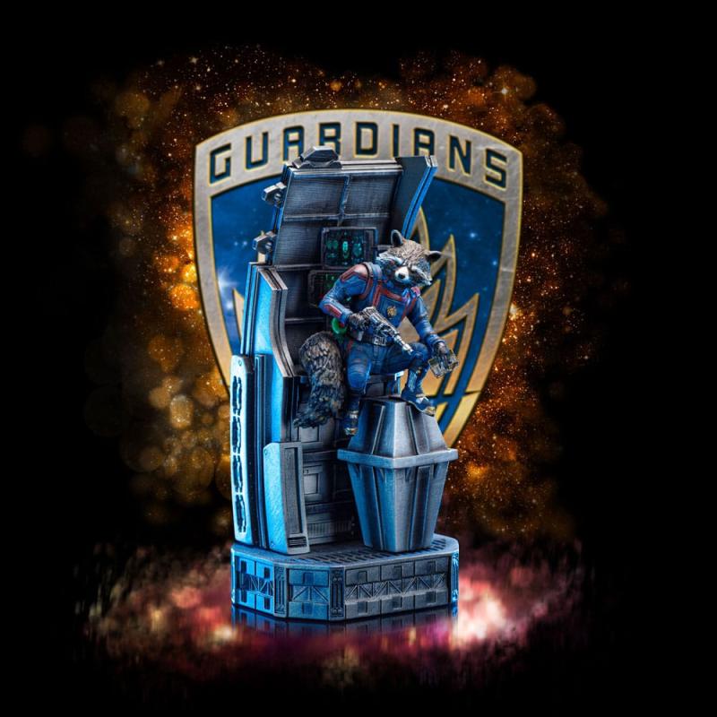 Marvel: Guardians of the Galaxy Vol. 3 Rocket Racoon 1/10 Scale Statue - Iron Studios