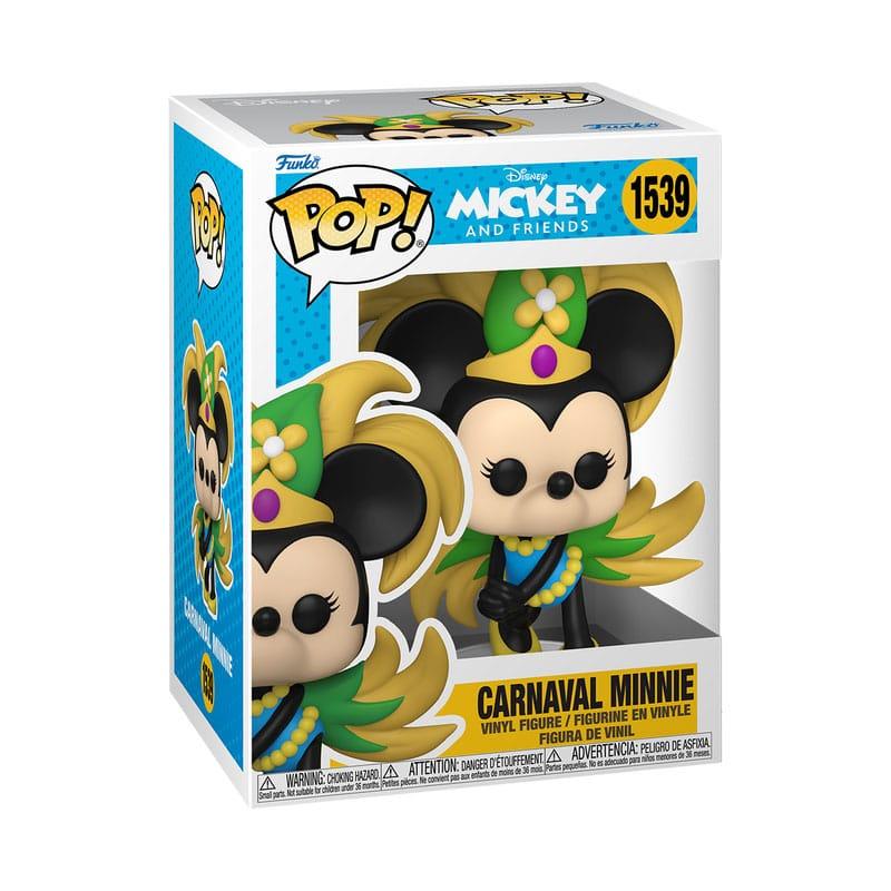 Mickey ATW POP! Disney Vinyl Figure Carnaval Minnie 9 cm 1