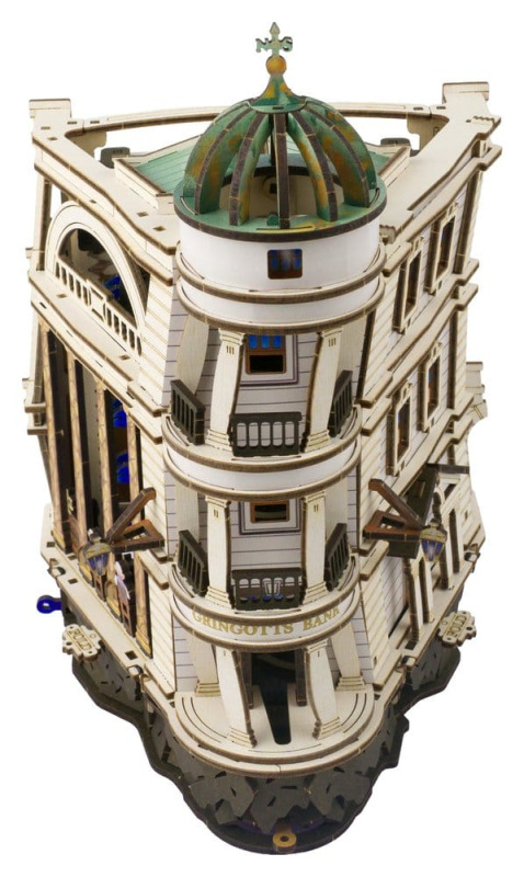 Harry Potter 3D Wooden Puzzle Gringotts Bank Marble Run 13
