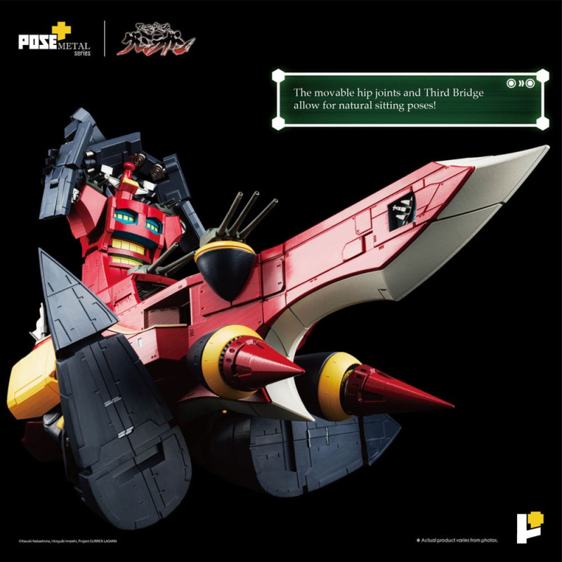 Tengen Toppa Gurren Lagann POSE+METAL series Statue Dai-Gurren 33 cm 11
