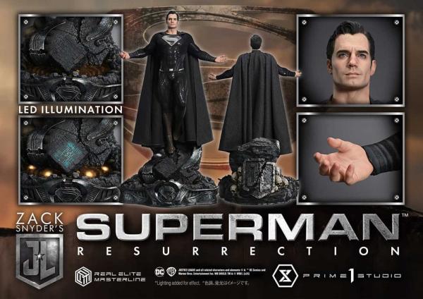 Zack Snyder's Justice League Real Elite Masterline Series Statue 1/3 Superman Resurrection Deluxe Ve 3