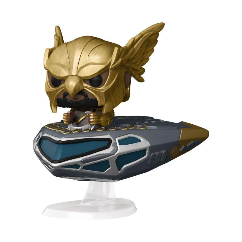 Black Adam: Hawkman in Cruiser 15 cm POP! Rides Super Deluxe Vinyl Figure - Funko
